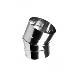 Kolano Ø 80 kominowe kwasoodporne gr.0,6 mm - 30 st.